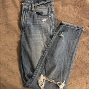 American Eagle Outfitters Light Blue Mom Jeans